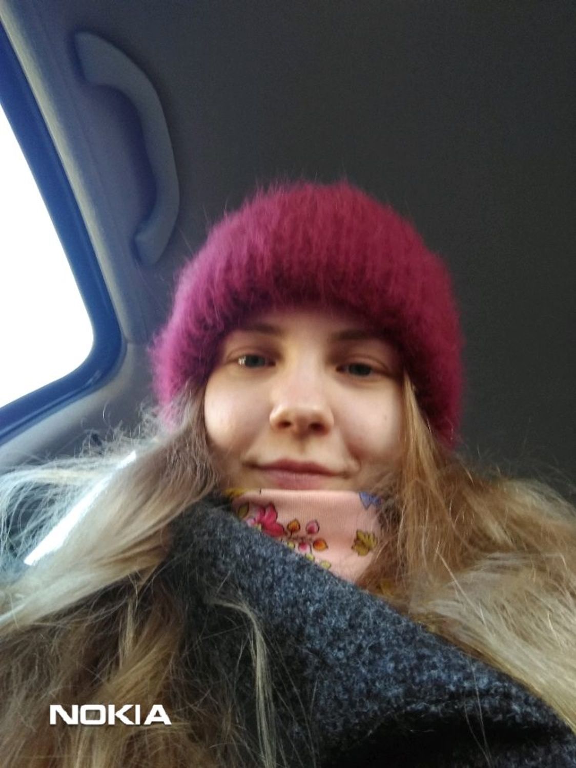 Фото №1 к отзыву покупателя Анна Данилова о товаре Шапка бини с отворотом из пуха норки "Бордо" и еще 1 товар