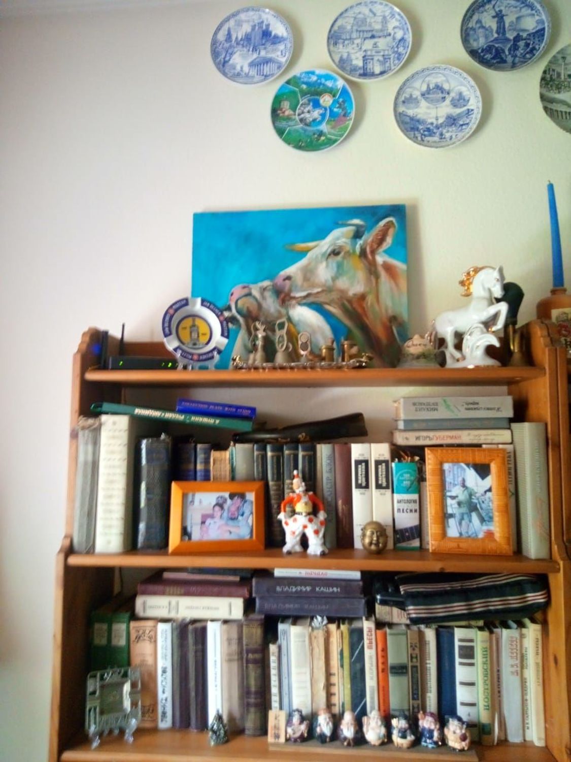 Photo №1 к отзыву покупателя Irina о товаре Коровы, картина с коровами, картина в гостиную
