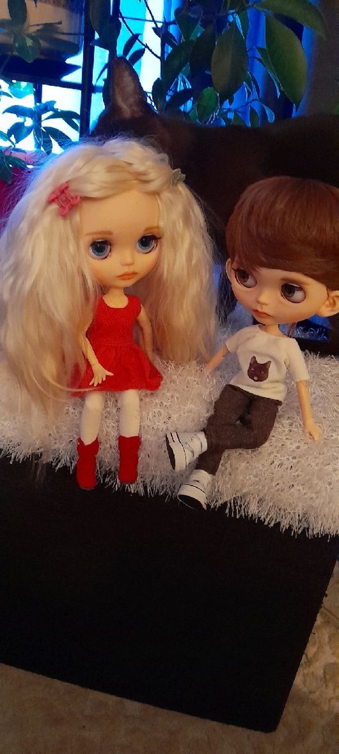 Фото №4 к отзыву покупателя Елена о товаре Кукла Блайз Blythe Doll и еще 1 товар