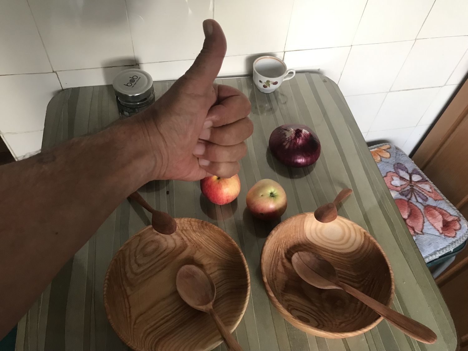 Фото №1 к отзыву покупателя Алексей о товаре Посуда деревянная для повседневного использования