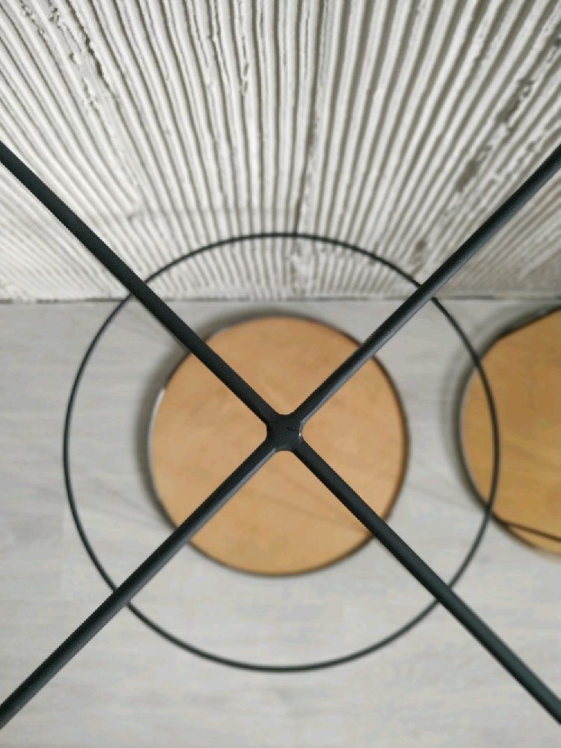 Фото №2 к отзыву покупателя Hygge Home Basket о товаре Каркас для абажура. Металлический каркас.