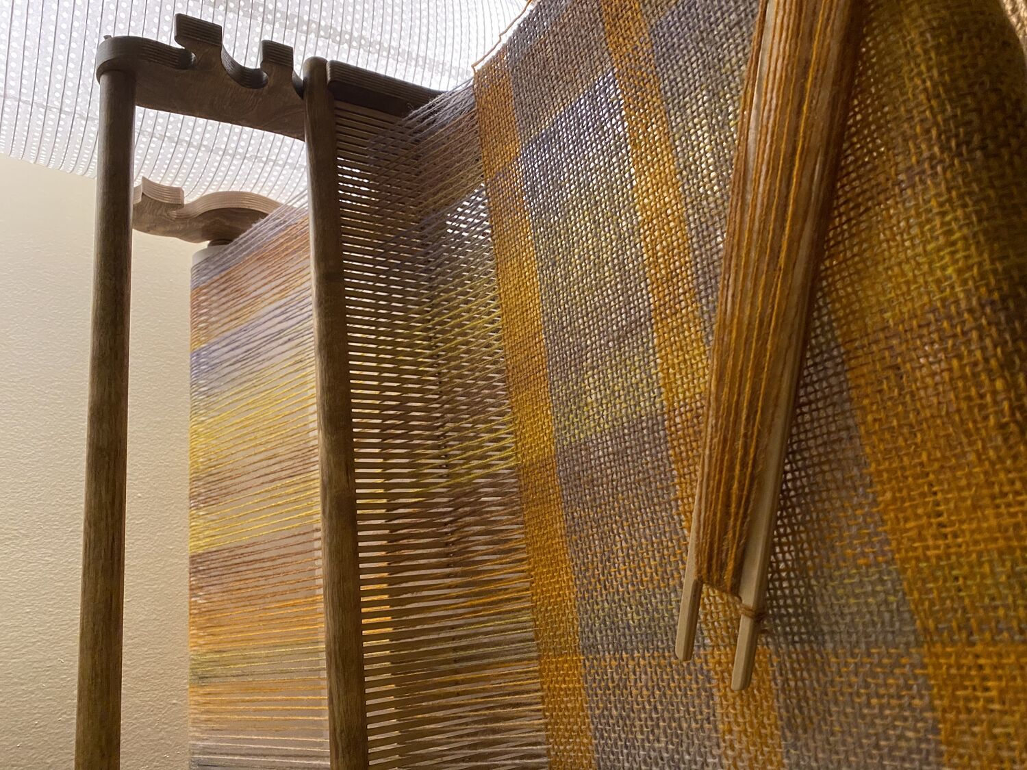 Фото №3 к отзыву покупателя Anotherarts о товаре Станок ткацкий, настольный 600 мм.