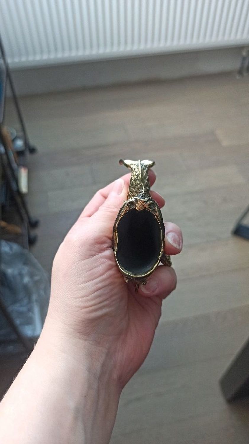 Фото №2 к отзыву покупателя kauzaljewelry о товаре Пепельница "ЗОЛОТАЯ РЫБКА", художественное литье