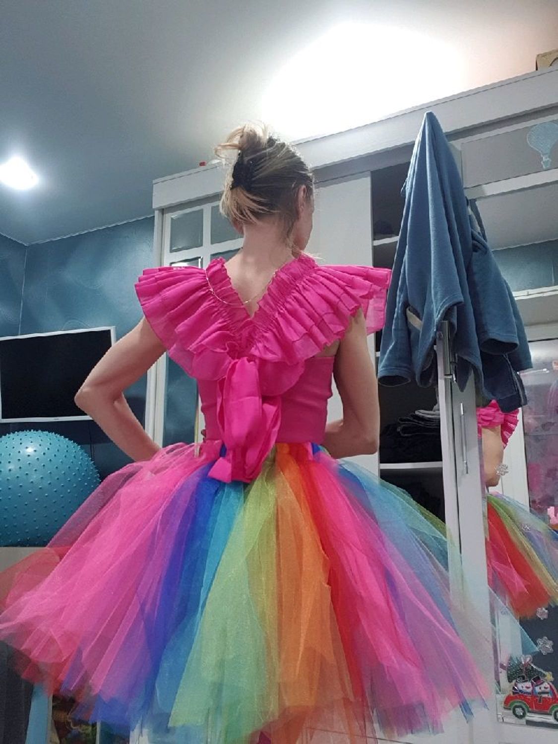 Photo №1 к отзыву покупателя Fedulkina Kseniya о товаре Юбка TUTU Радуга