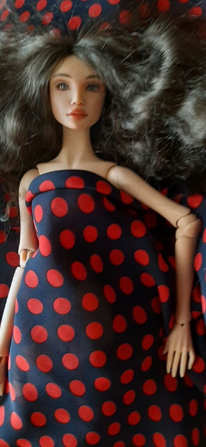 Photo №2 к отзыву покупателя Tatyana о товаре Авторская шарнирная кукла. Таня.