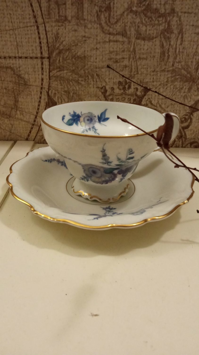 Фото №2 к отзыву покупателя Белый КлюВ о товаре Винтаж: Чайно-кофейный Rosenthal Pompadour, 1937-1938гг.