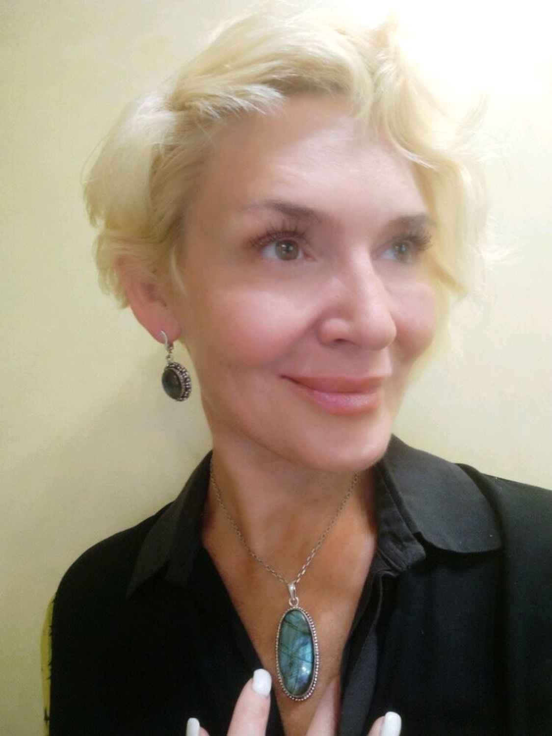 Фото №3 к отзыву покупателя Svetlana о товаре Кулон c лабрадоритом "Синий туман" и еще 1 товар