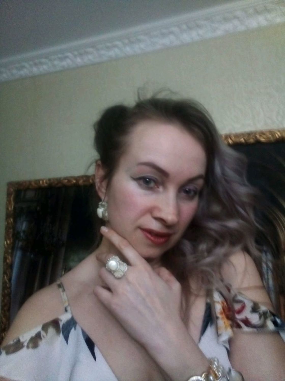 Фото №1 к отзыву покупателя Надежда Портаченок о товаре "Pearl Madness". Серьги и кольцо с перламутром в серебре. Филигрань