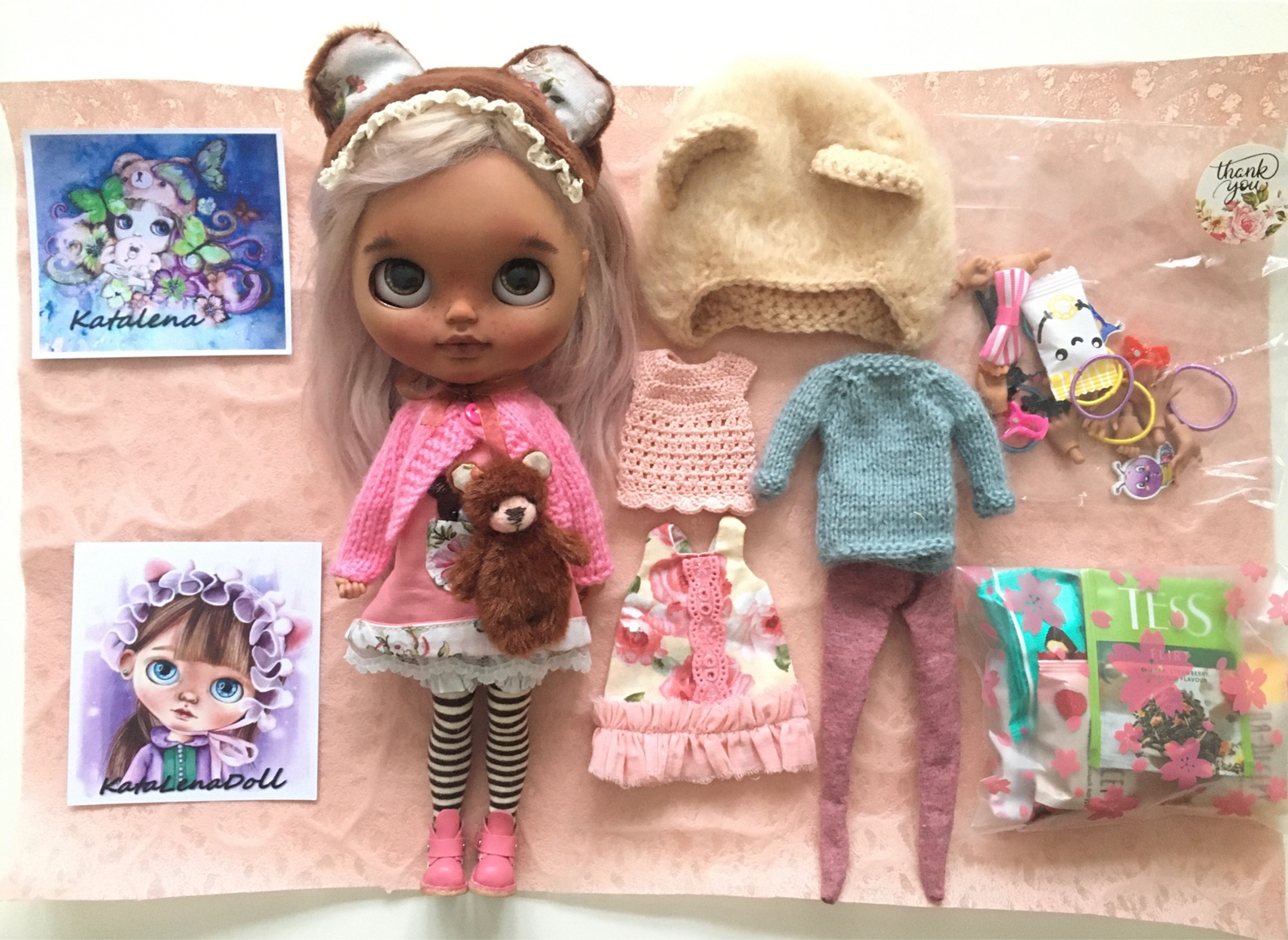 Photo №1 к отзыву покупателя Viktoriya о товаре Кукла блайз Аяна с натуральными прошитыми волосиками