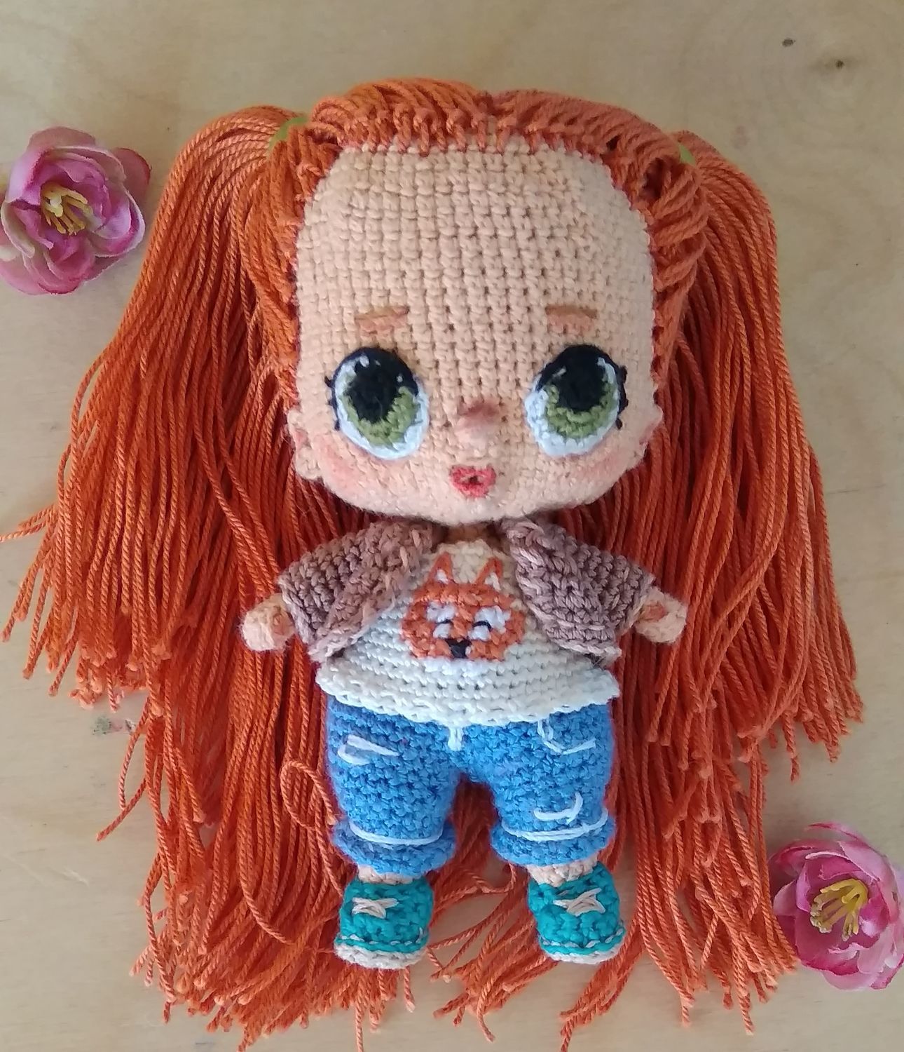 Photo №1 к отзыву покупателя Oksana о товаре Мастер-класс по вязанию куклы Лол