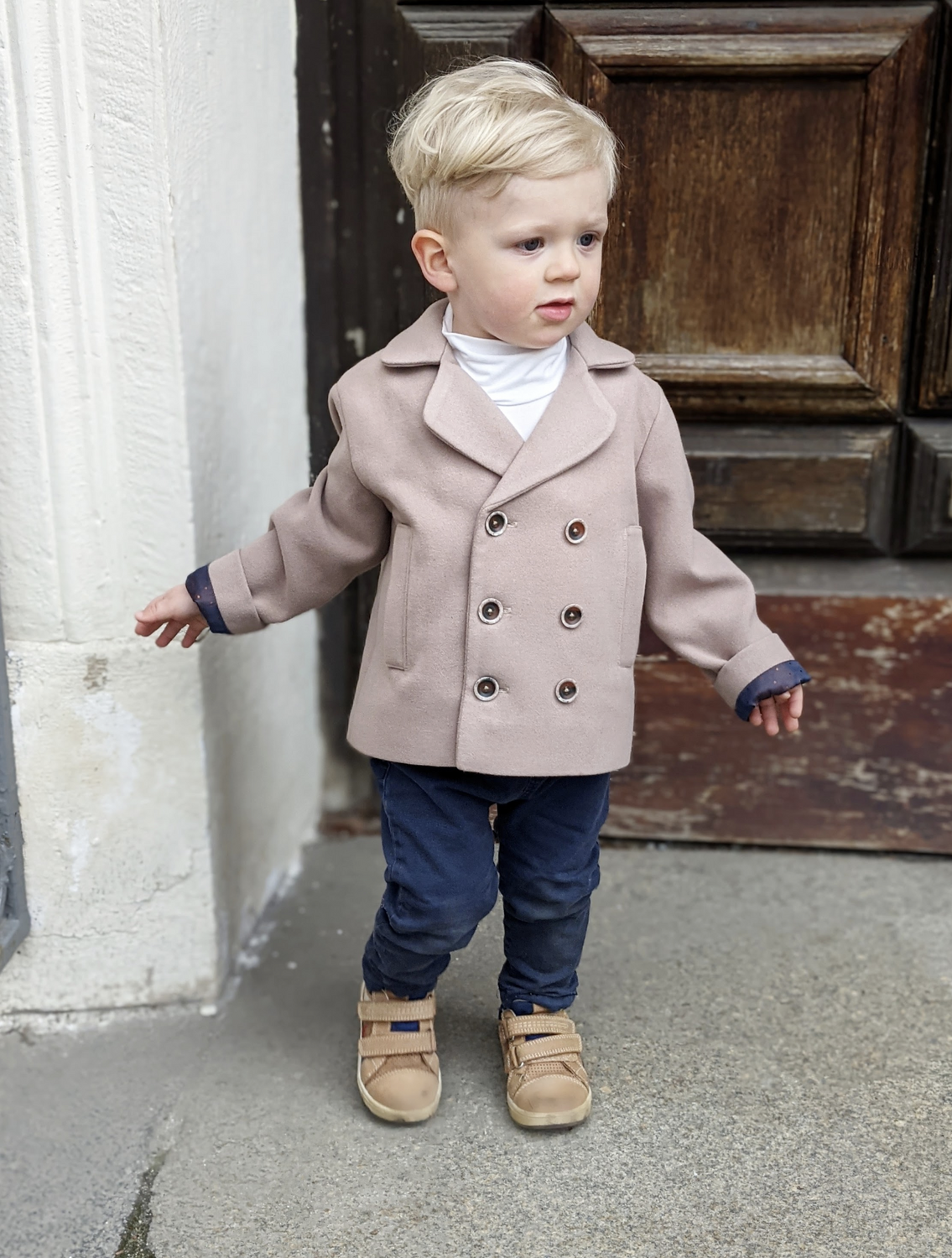 Фото №2 к отзыву покупателя Anya Verakso о товаре Пальто для мальчика