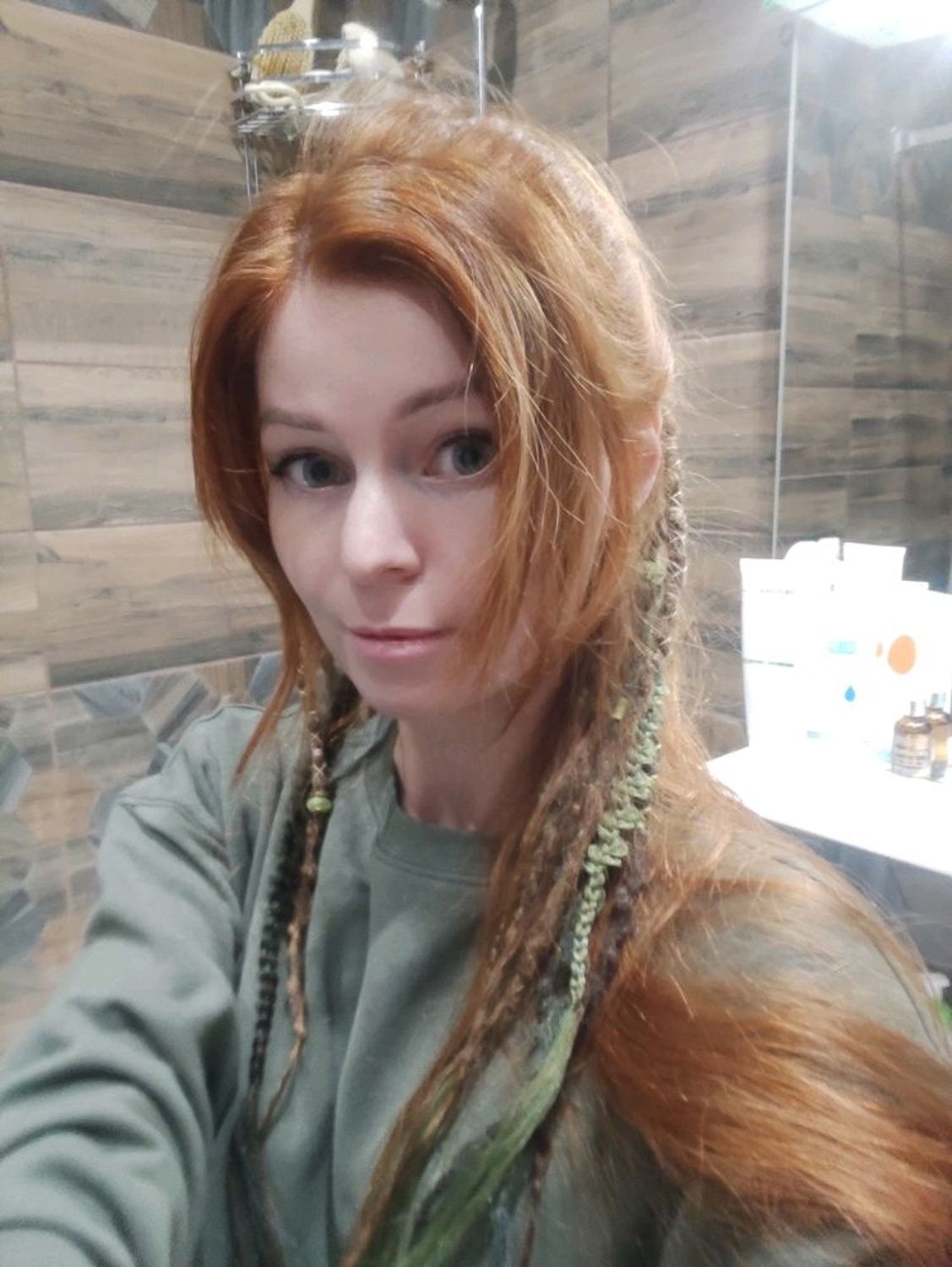 Фото №2 к отзыву покупателя Кристина Соколова о товаре Дреды на резинке "Forest" 3.0