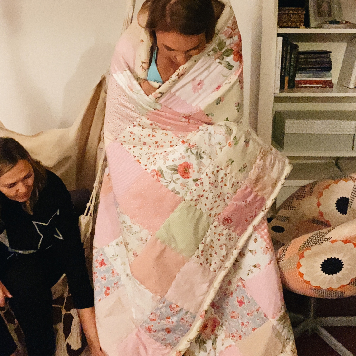 Фото №1 к отзыву покупателя Ирина Тедеева о товаре Шебби одеяло