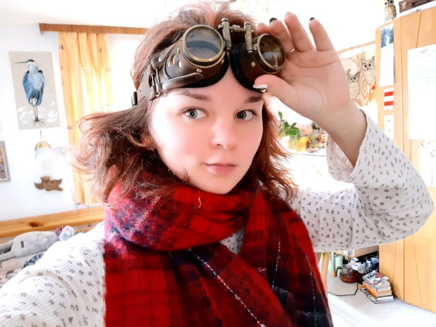 Фото №5 к отзыву покупателя Maria  Lalazarova о товаре Стимпанк-гогглы "Scirocco"