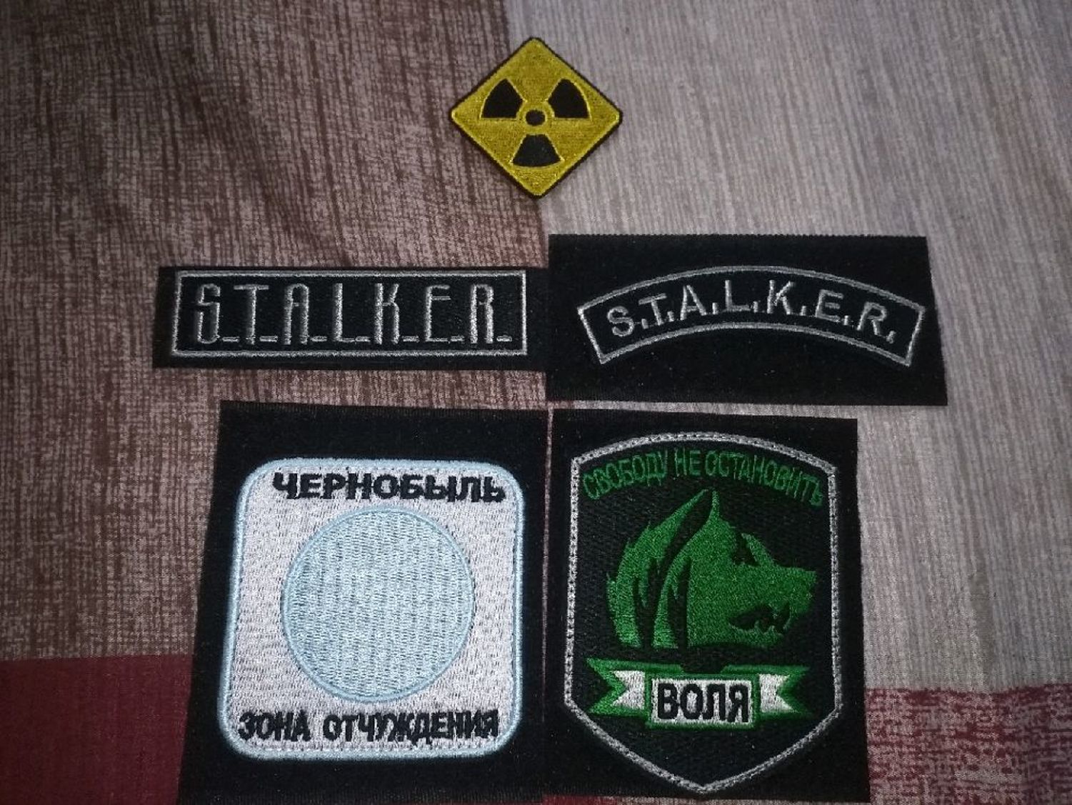 Фото №1 к отзыву покупателя Игорь Ляшко о товаре Нашивка "S.T.A.L.K.E.R." (прямая) и еще 3 товара