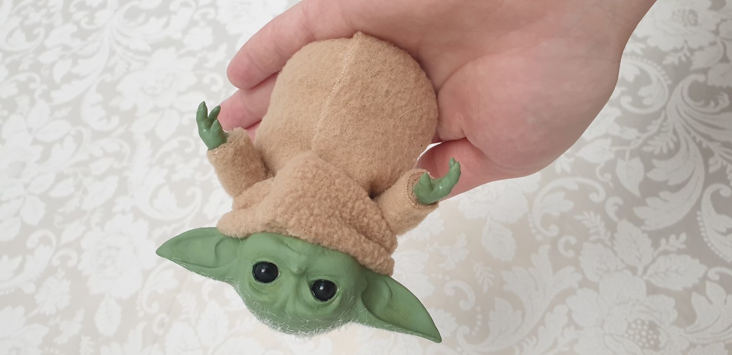 Фото №2 к отзыву покупателя Sansara Art Studio о товаре Куклы и пупсы: Малыш Йода "Baby yoda"