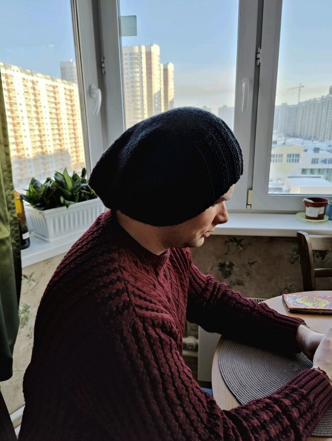 Фото №1 к отзыву покупателя Александр о товаре Шапка бини Ville Valo виллевалка