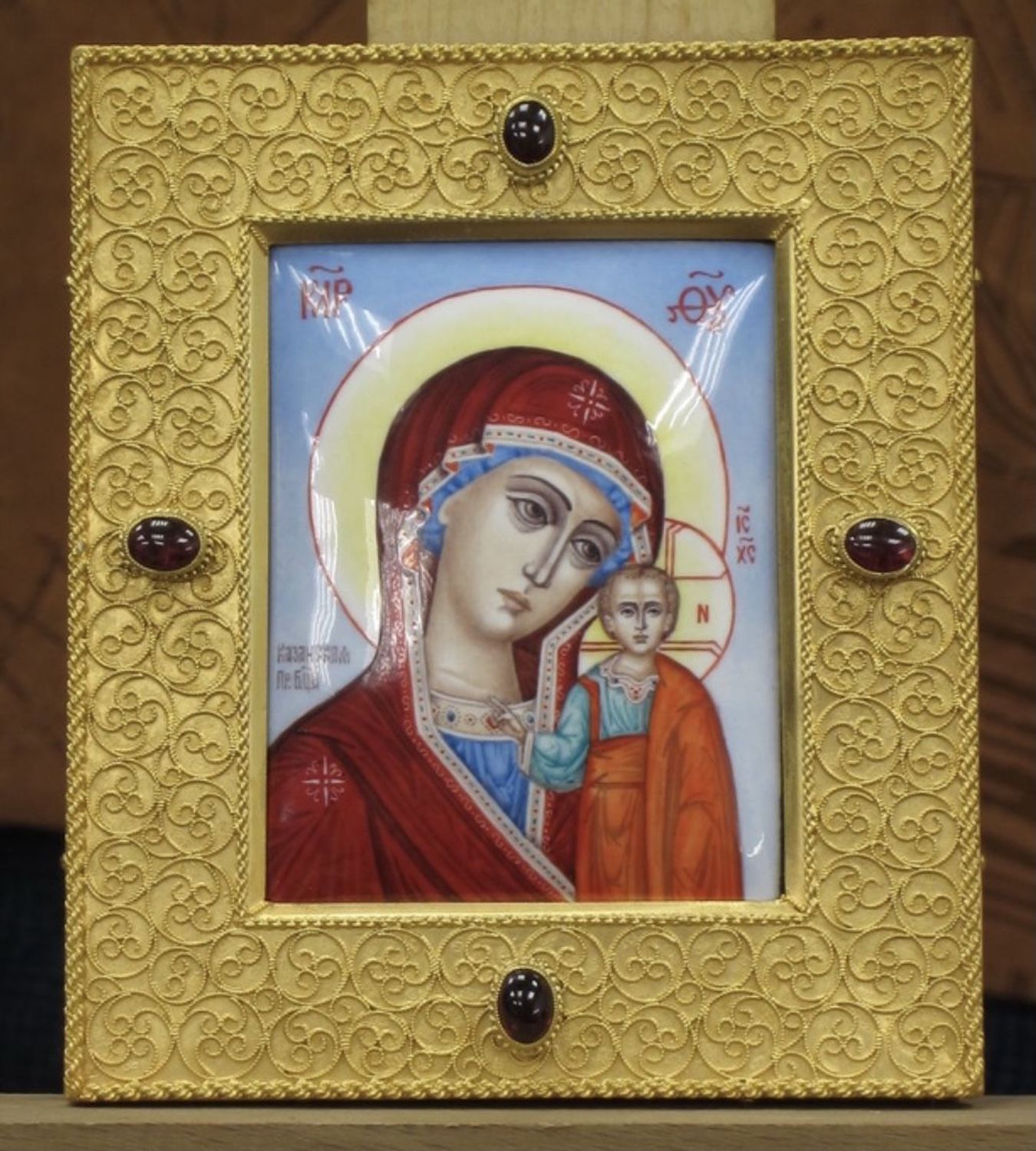 Фото №1 к отзыву покупателя Анастасия о товаре Казанская икона Пресвятой Богородицы