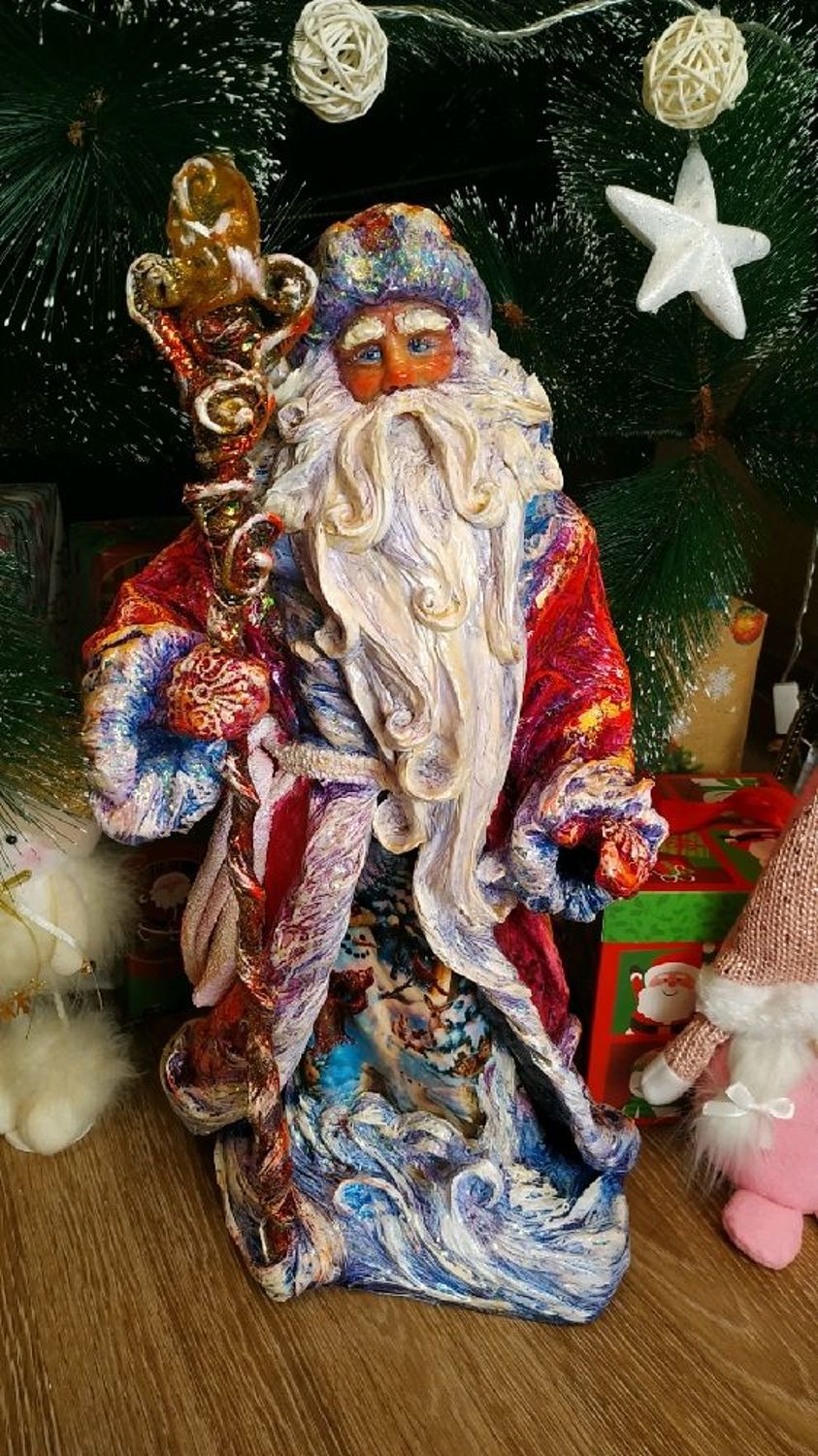 Фото №1 к отзыву покупателя Евдокимова Алиса о товаре Дед Мороз под елку