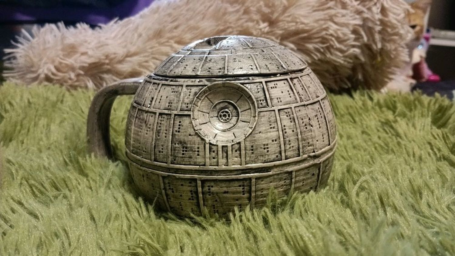 Фото №5 к отзыву покупателя Оксана о товаре Кружка Звезда смерти/ Death star mug| Star Wars и еще 1 товар