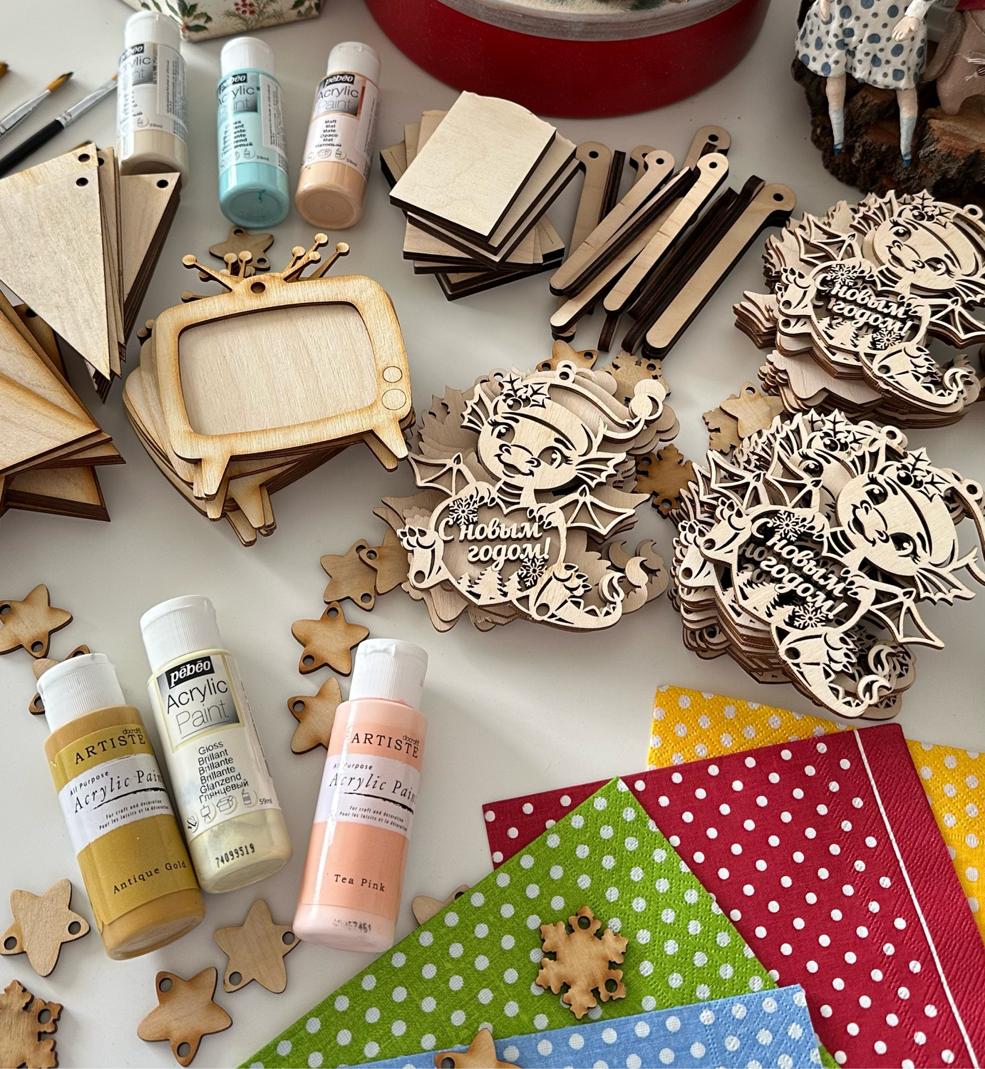 Photo №1 к отзыву покупателя Creative Corner Olga Yakovleva о товаре Флажок заготовка 7 /11см and 5 more items