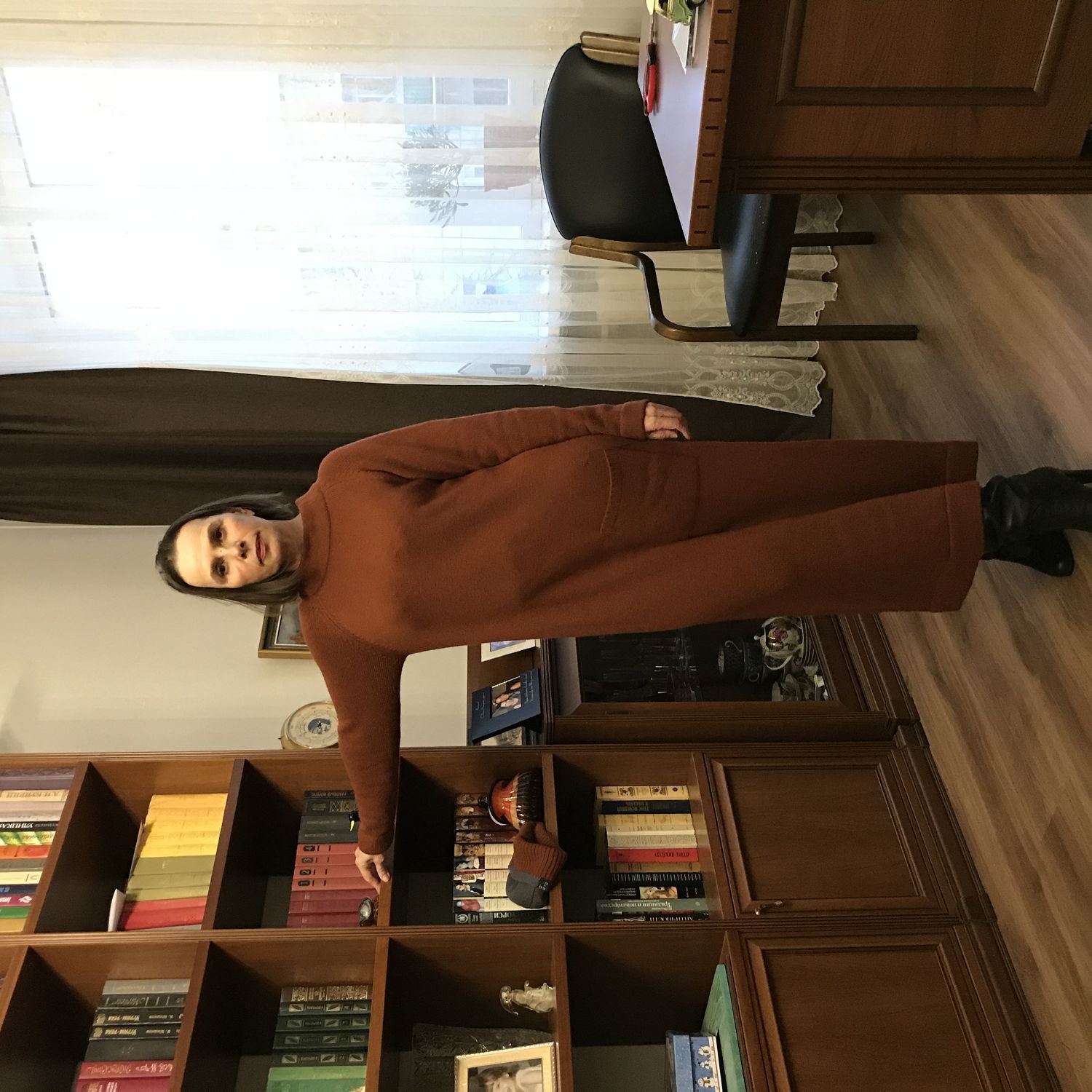 Фото №1 к отзыву покупателя Irina о товаре Вязаный костюм Style me pretty cashmere с юбкой и еще 1 товар