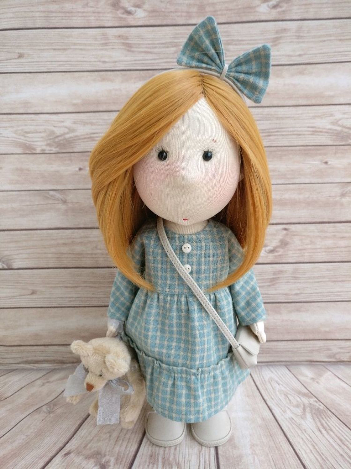 Photo №2 к отзыву покупателя Vera's dolls о товаре Трессы для кукол - каре 10 см.