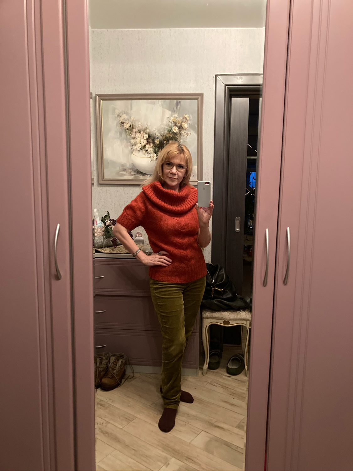 Фото №1 к отзыву покупателя Nataliya Ostropolskaya о товаре Винтаж: Свитер, мохер, Unq Германия, р-р 46