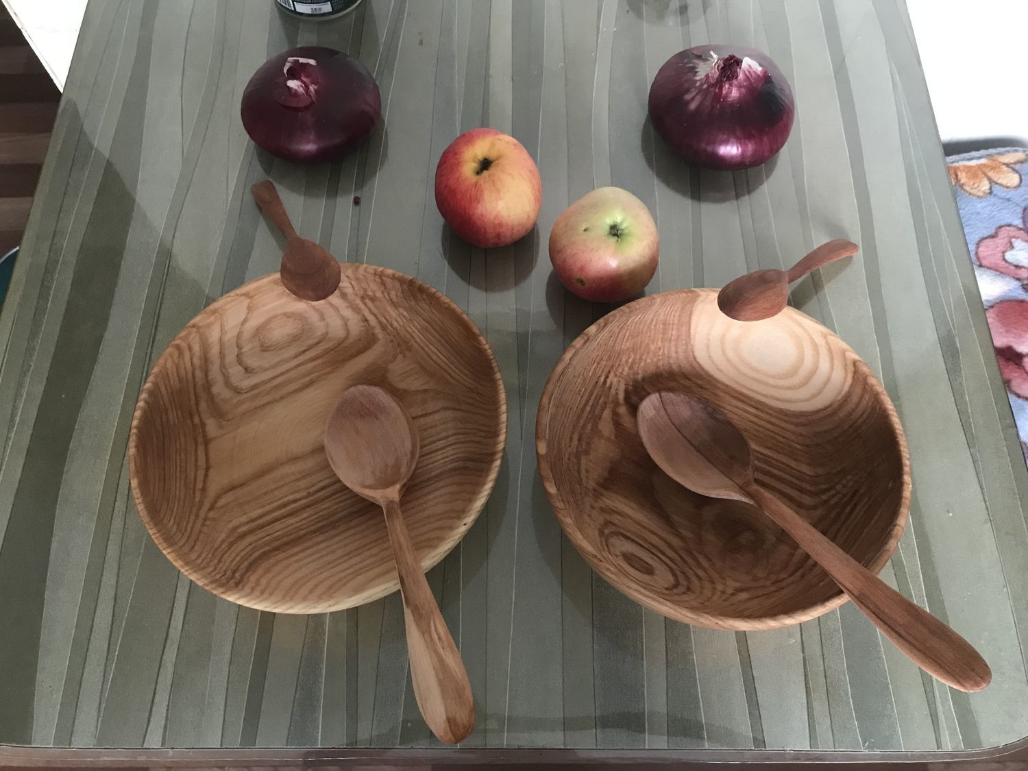 Фото №2 к отзыву покупателя Алексей о товаре Наборы деревянной посуды на каждый день