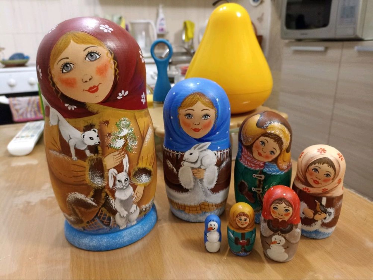 Photo №2 к отзыву покупателя Lyubov Hohryakova о товаре Матрёшка 15 мест. and 4 more items