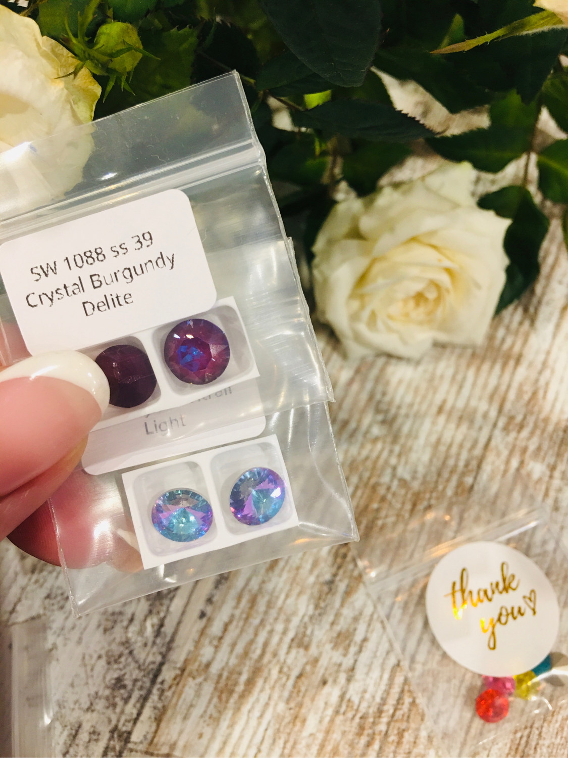 Фото №4 к отзыву покупателя Мария о товаре Amethyst , ss39 (8мм) шатон Preciosa и еще 21 товар