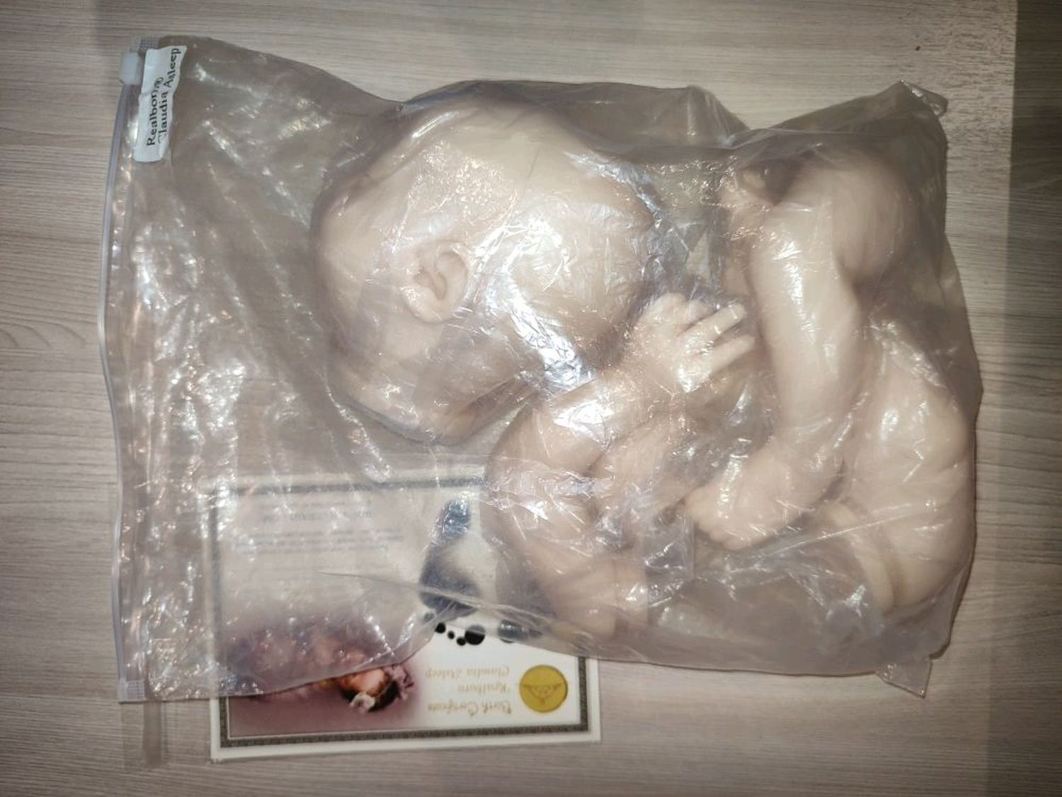 Фото №2 к отзыву покупателя Мастерская у Светланы о товаре Молд реборн Realborn Alyssa и еще 1 товар