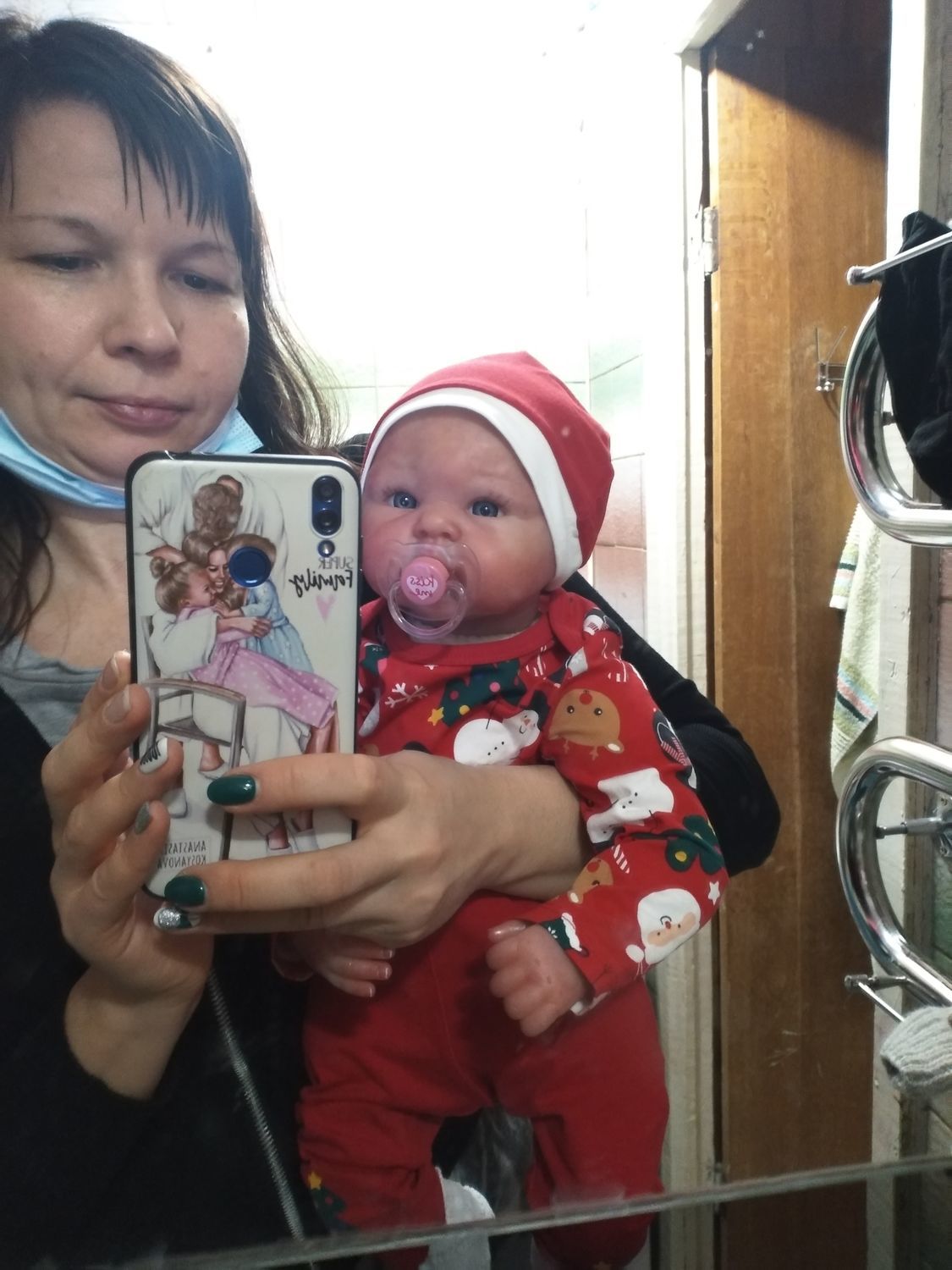Фото №3 к отзыву покупателя Скворцова Надежда о товаре Кукла реборн Машенька