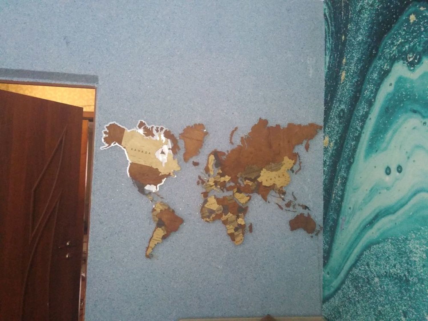 Photo №2 к отзыву покупателя Elena о товаре Карты мира: Карта мира