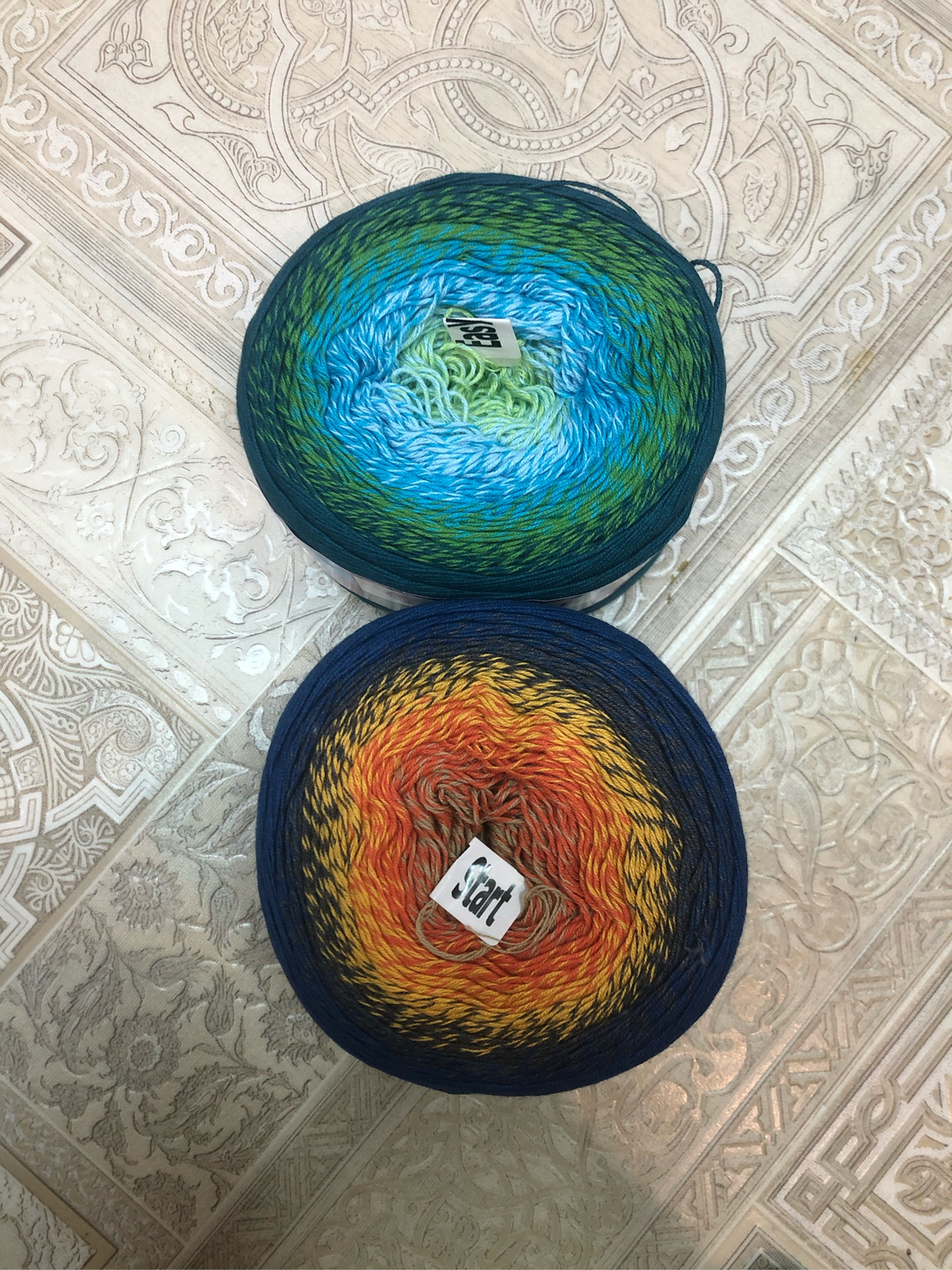 Фото №1 к отзыву покупателя Anna о товаре Yarn Art Flowers 256 и еще 1 товар