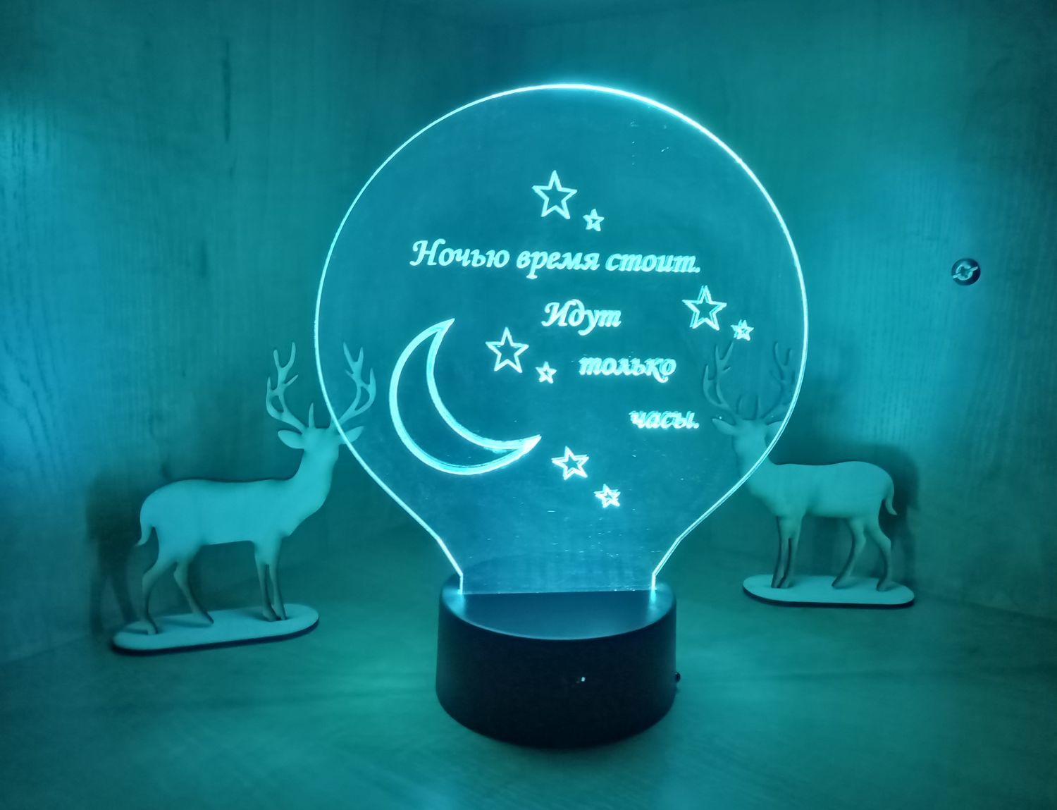 Фото №3 к отзыву покупателя Наталия о товаре 3d led светильник и еще 1 товар