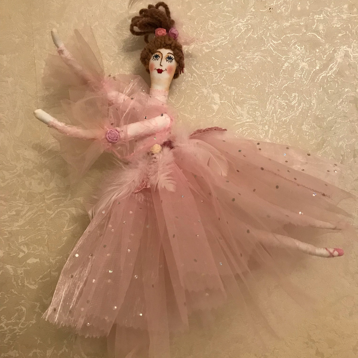Photo №1 к отзыву покупателя Galina о товаре Интерьерная кукла: Балерина