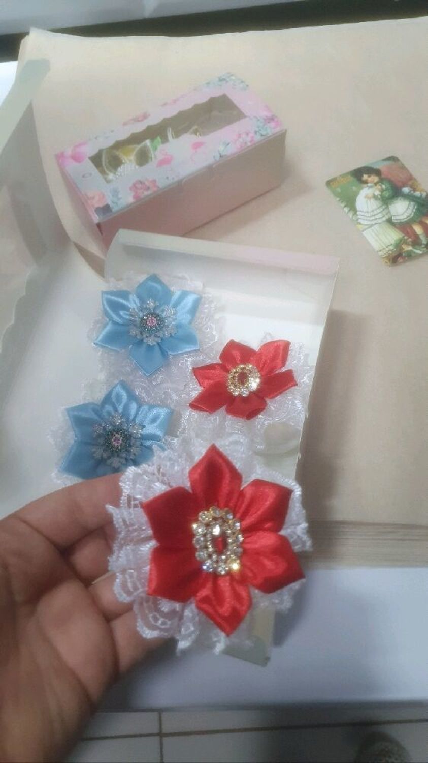 Photo №5 к отзыву покупателя MARINA SMOLENSKAYa о товаре Резинка для волос: Лилия and 4 more items