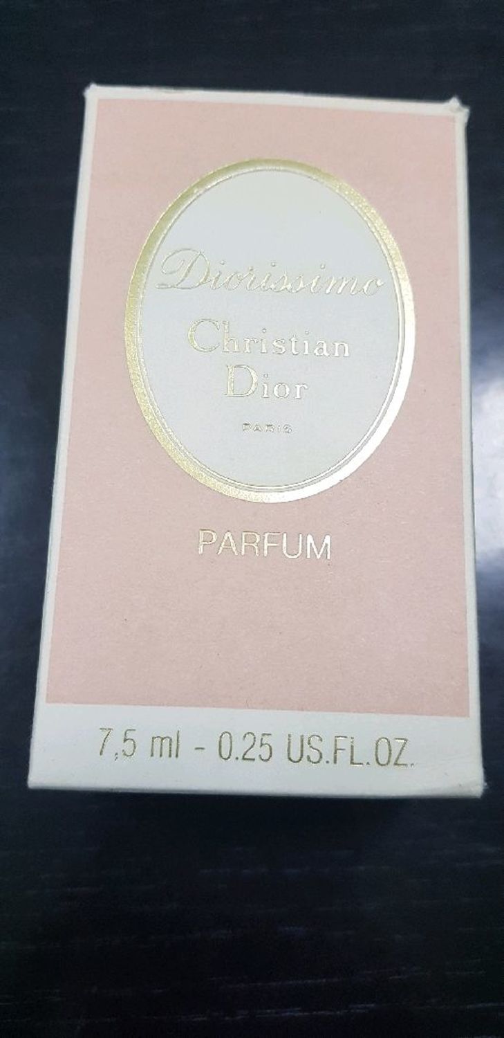 Фото №1 к отзыву покупателя Ирина о товаре Винтаж: Diorissimo ,Christian Dior, чистые духи, 7,5 мл.
