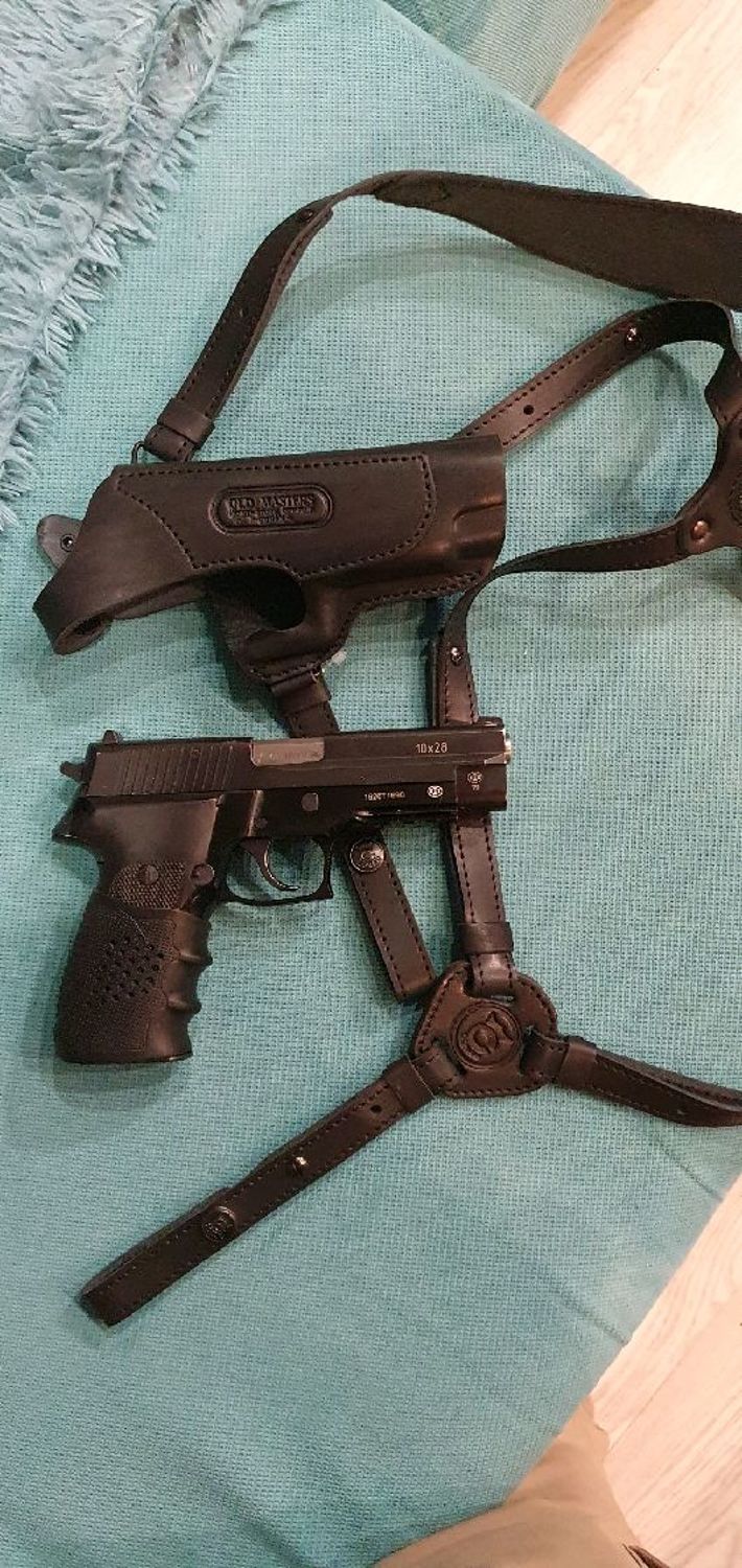 Фото №1 к отзыву покупателя Григорий * о товаре Кобура наплечная для Sig Sauer P226