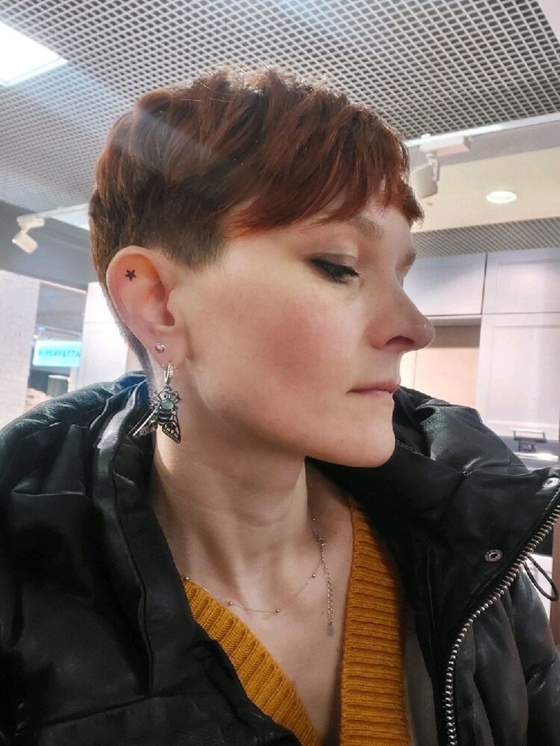 Фото №1 к отзыву покупателя Ольга Меньшикова о товаре Серьги "Мотылёк", moth, мотылек, бабочка, butterfly
