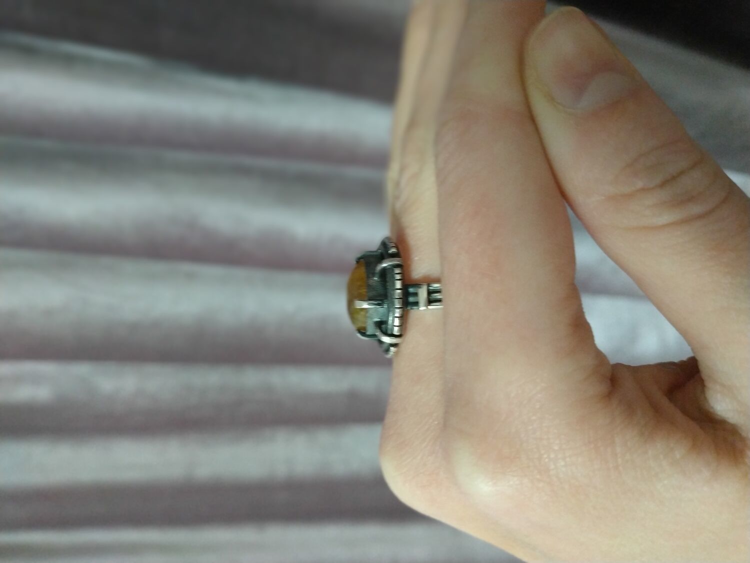 Фото №2 к отзыву покупателя Валерия о товаре Серебряное кольцо с турмалином