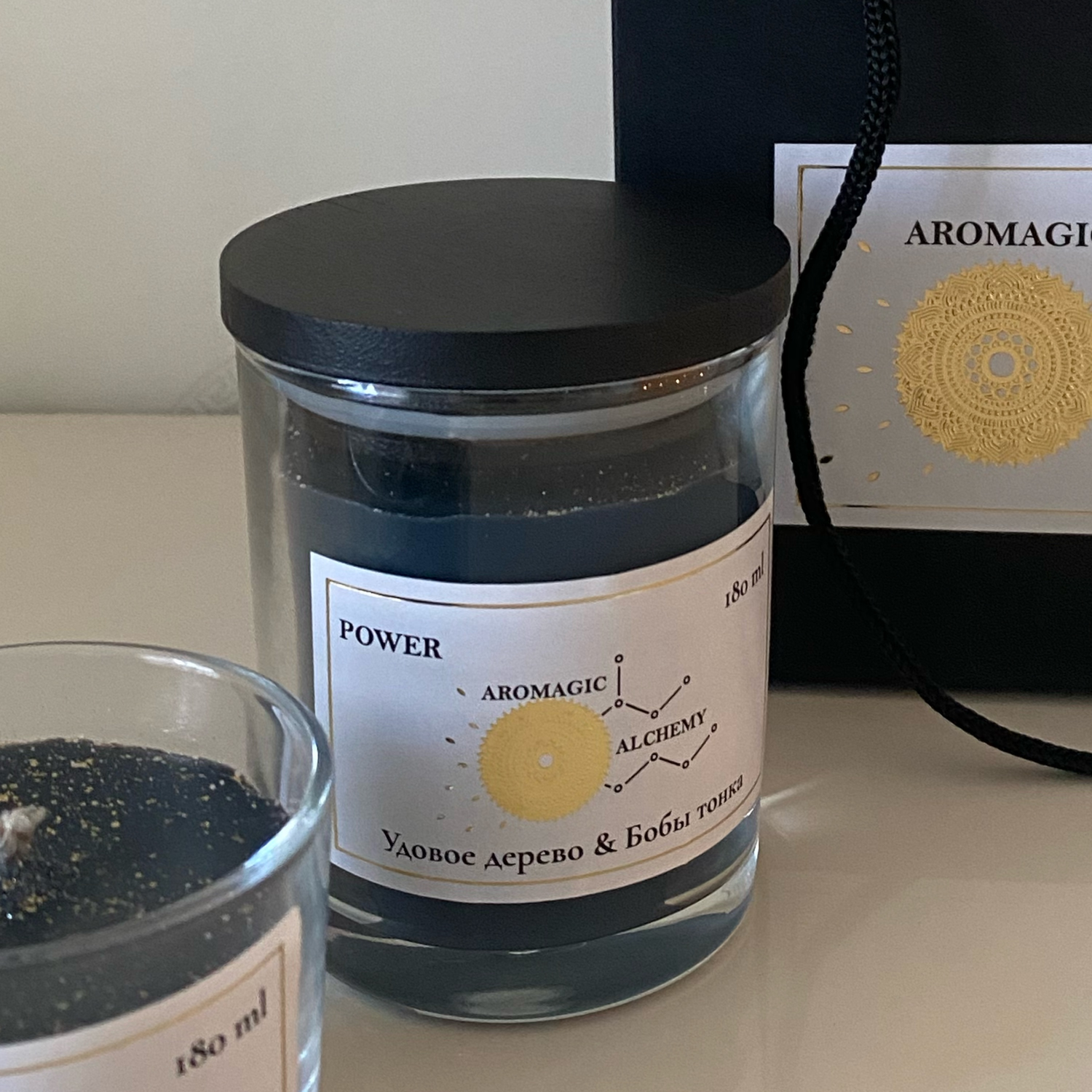 Фото №1 к отзыву покупателя Aromagic Alchemy  о товаре Стаканы перламутровые для свечей 200 мл