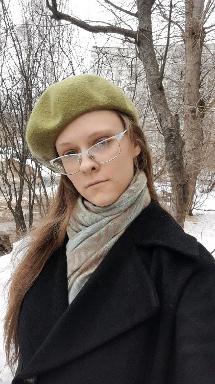 Photo №2 к отзыву покупателя Melehina Yana о товаре Берет валяный оливковый
