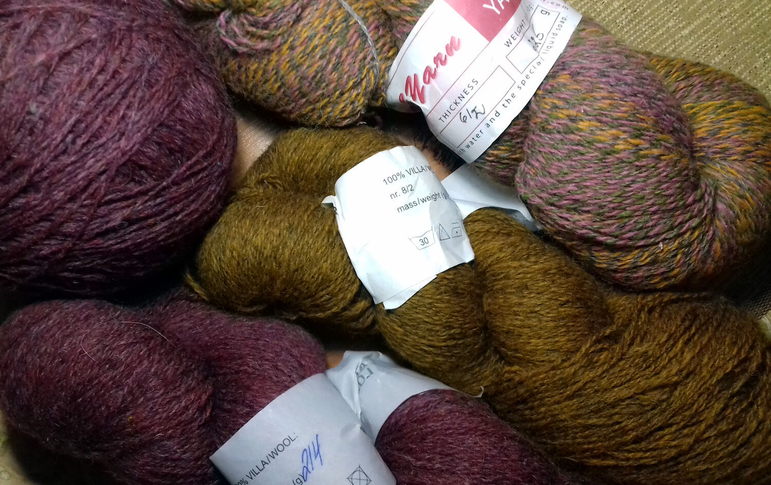 Фото №1 к отзыву покупателя Полина о товаре Набор натуральной пряжи wool&yarn и Кауни