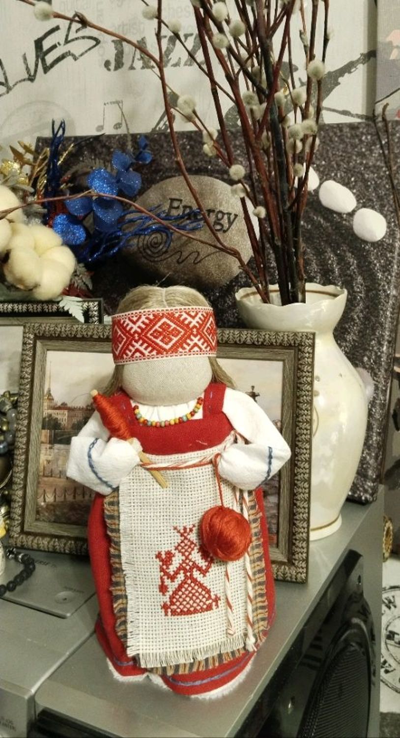 Фото №1 к отзыву покупателя Алина о товаре Кукла Макошь