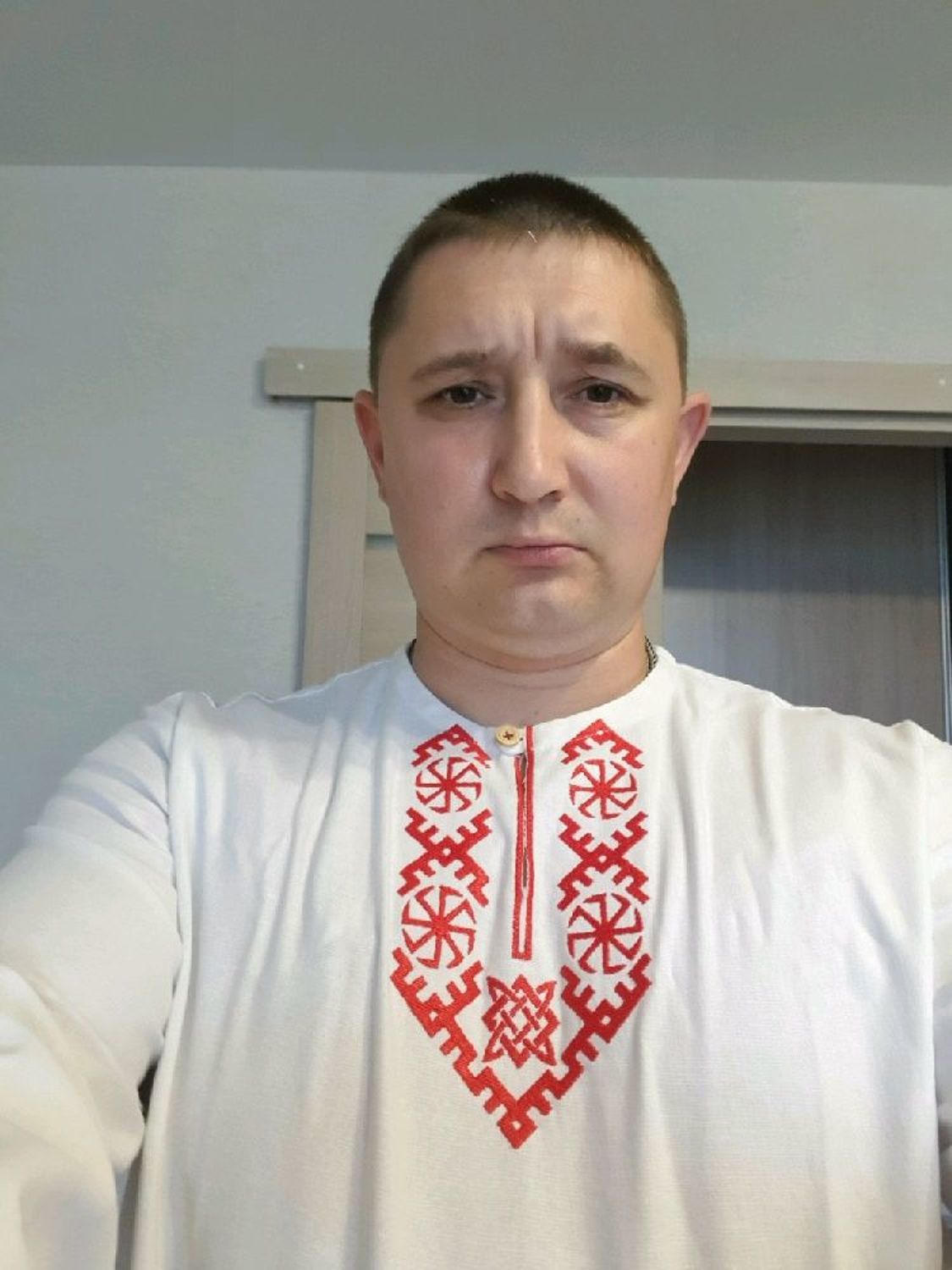 Фото №1 к отзыву покупателя Виталий о товаре Славянская мужская рубаха "Радим" и еще 1 товар