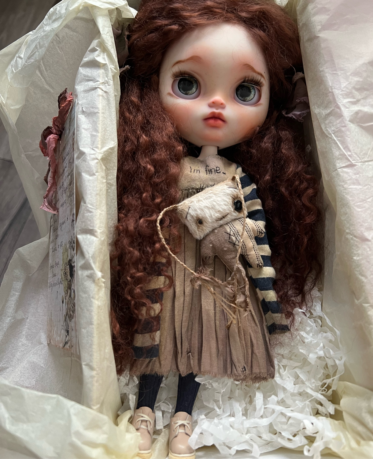 Photo №2 к отзыву покупателя Tatyana о товаре Кукла Blythe кастом с долепкой