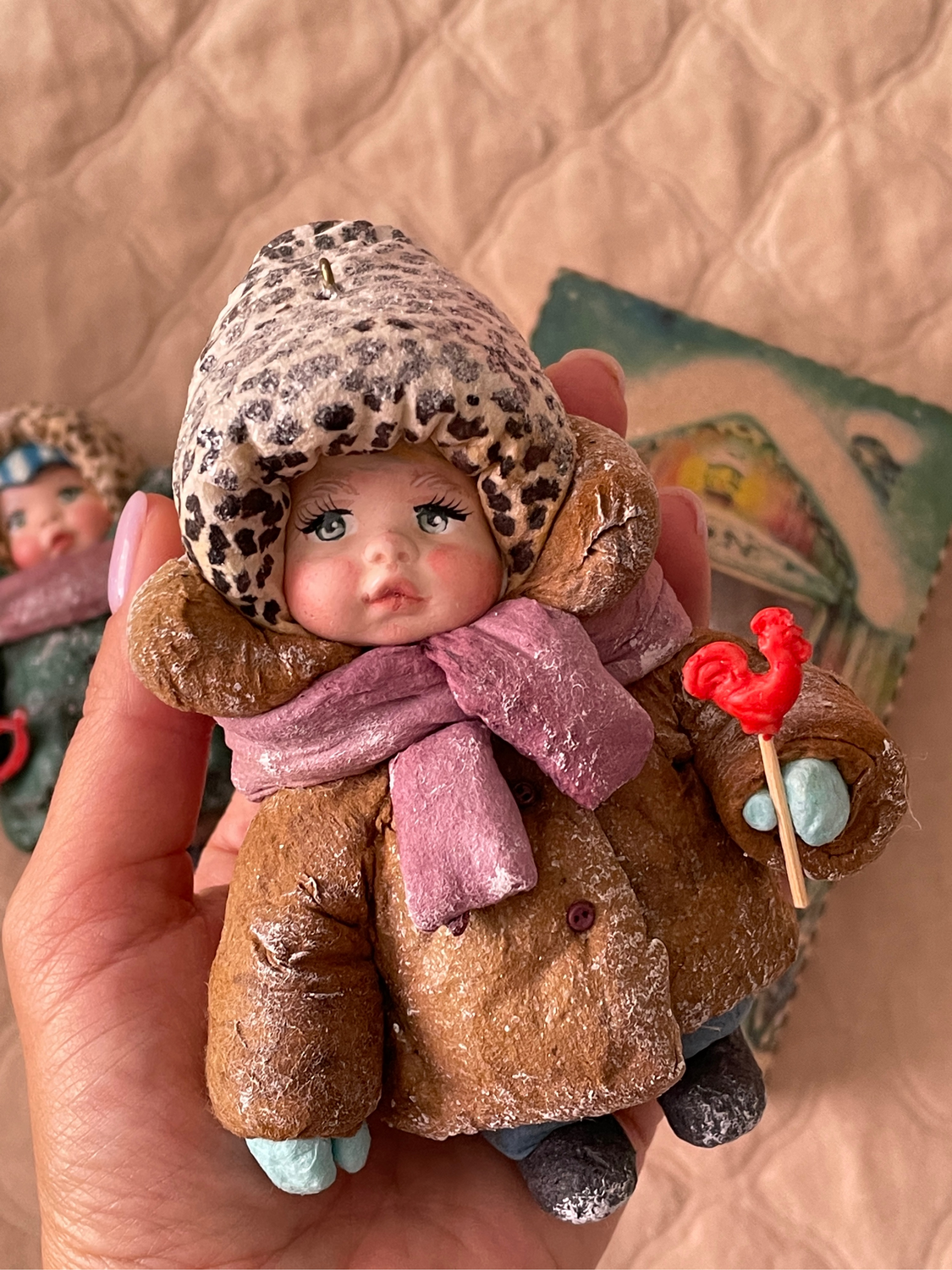 Фото №2 к отзыву покупателя Валентина Реботунова  Rebotunova_toys о товаре Малыши. Ватная игрушка