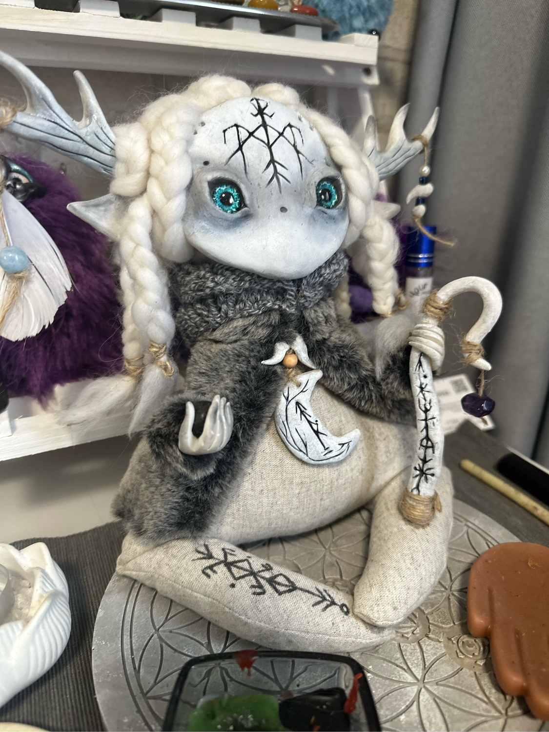 Фото №1 к отзыву покупателя WiTTY WiTCH SHOP о товаре Дух помощник, дух хранитель, дух защитник